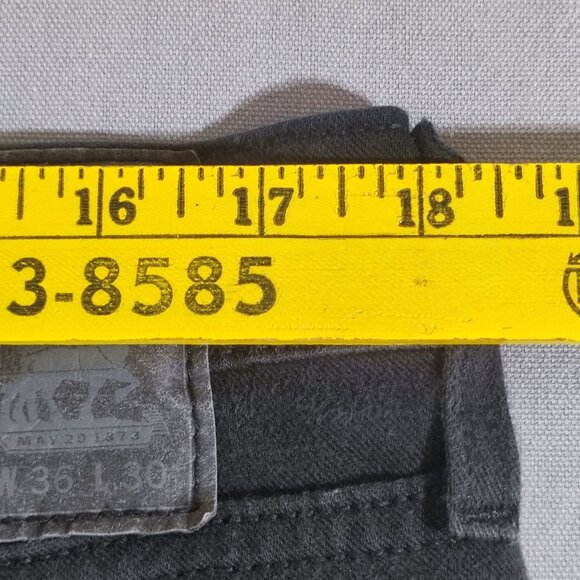 Levi's 511 jeans men's size W36 L30 black colour slim fit soft stretch jeans - Picture 14 of 16